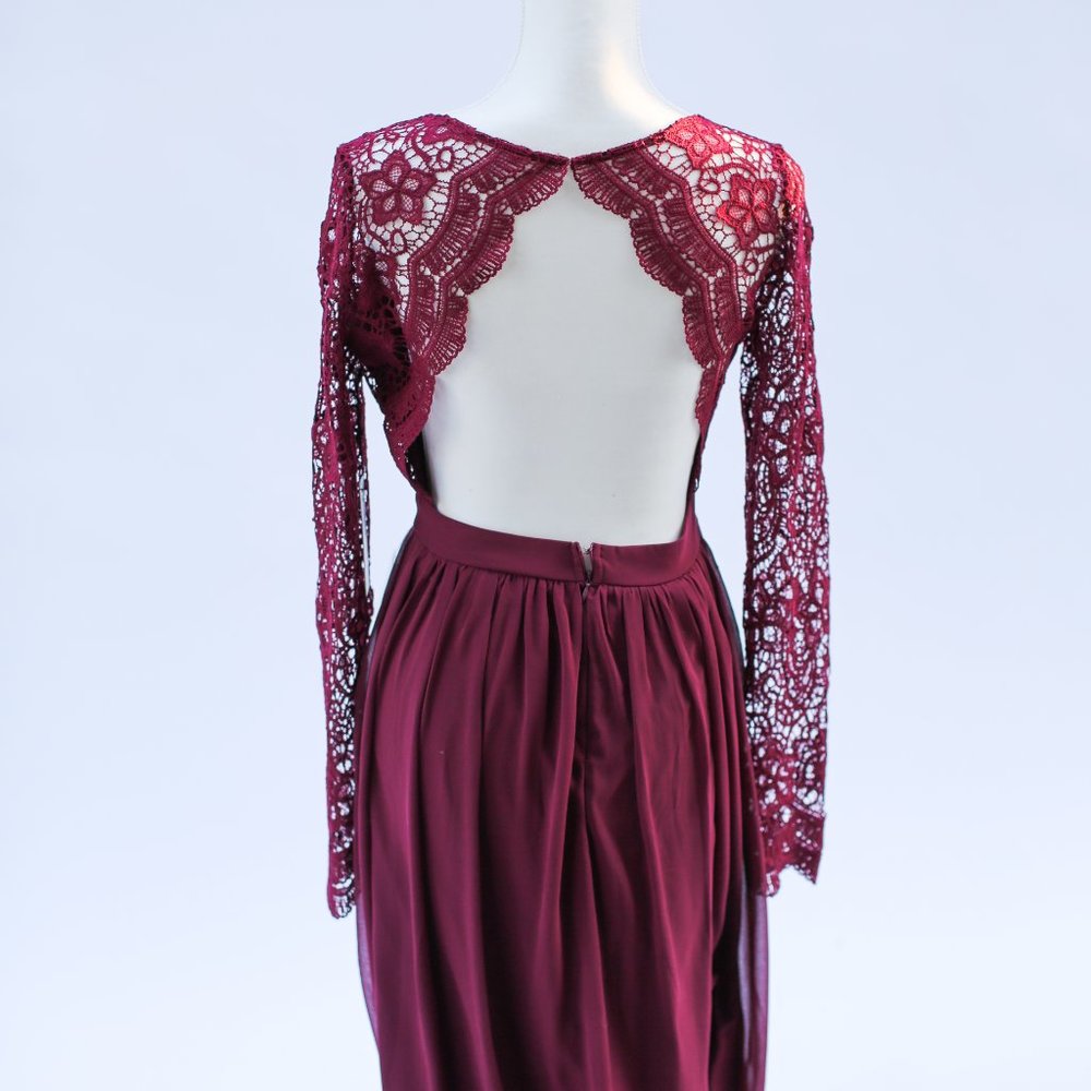 Lulus Lace Backless Dress - Picture 6 of 8